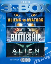 aliens vs avatars // alien origin // american battleship - Blu-Ray