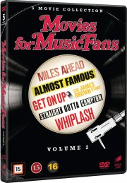 straight outta compton // whiplash // almost famous // miles ahead // get on up: the james brown story - DVD