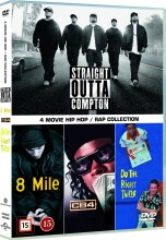 straight outta compton / 8 mile / cb4 / do the right thing - DVD