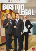 boston legal - sæson 3 - DVD
