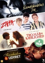 zappa // skønheden og udyret // kundskabens træ // tro håb og kærlighed - DVD