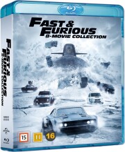 fast and furious 1-8 box - Blu-Ray