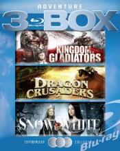 kingdom of gladiators // dragon crusaders // snow white - Blu-Ray