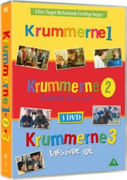 krummerne 1-3 boks - DVD
