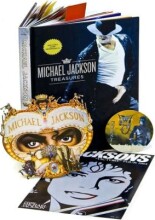 michael jackson treasures - dansk bog samt dvd - DVD