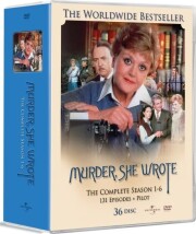 hun så et mord - sæson 1-6 / murder she wrote - season 1-6 - DVD
