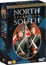 nord og syd dvd box - komplet boks - DVD