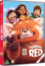 turning red / rød - disney pixar - 2022 - DVD