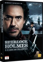 sherlock holmes 2 - a game of shadows / skyggespillet - DVD