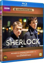 sherlock holmes series - sæson 1-3 + the abominable bride - bbc - Blu-Ray