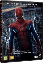 spider-man 1-3 + the amazing spider-man 1+2 - DVD