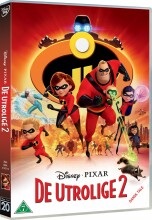 de utrolige 2 / the incredibles 2 - disney pixar - DVD