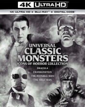 universal classic monsters: icons of horror collection - 4k Ultra HD Blu-Ray
