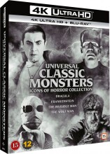 universal classic monsters samling - 4k Ultra HD Blu-Ray