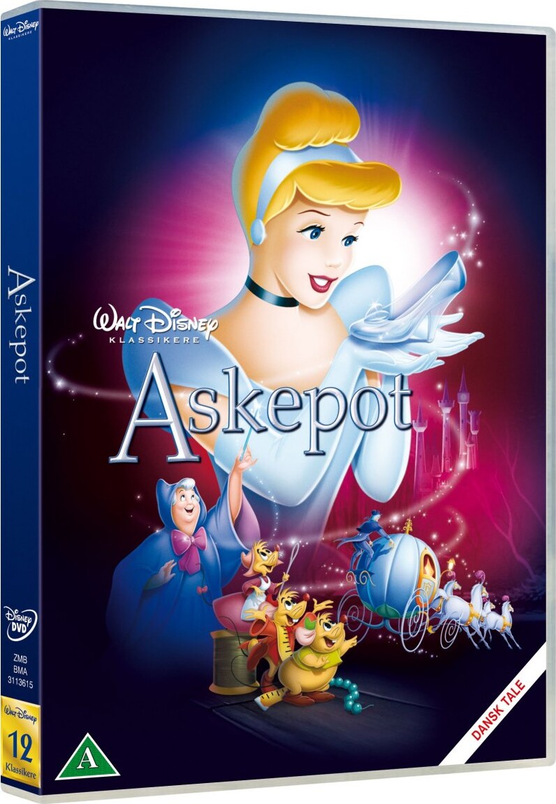 Askepot / Cinderella Disney | DVD Film Dvdoo.dk