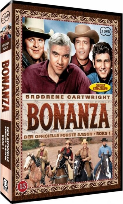 Bonanza - Sæson 1 Boks 1 | DVD TV Serie | Dvdoo.dk