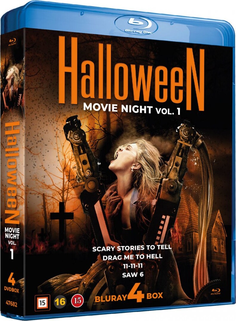 Halloween Movie Night - Vol. 1  Blu-Ray Film  Dvdoo.dk