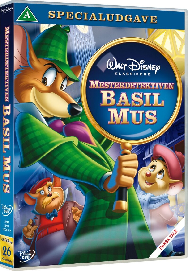 Mesterdetektiven Mus - Disney | DVD Film | Dvdoo.dk