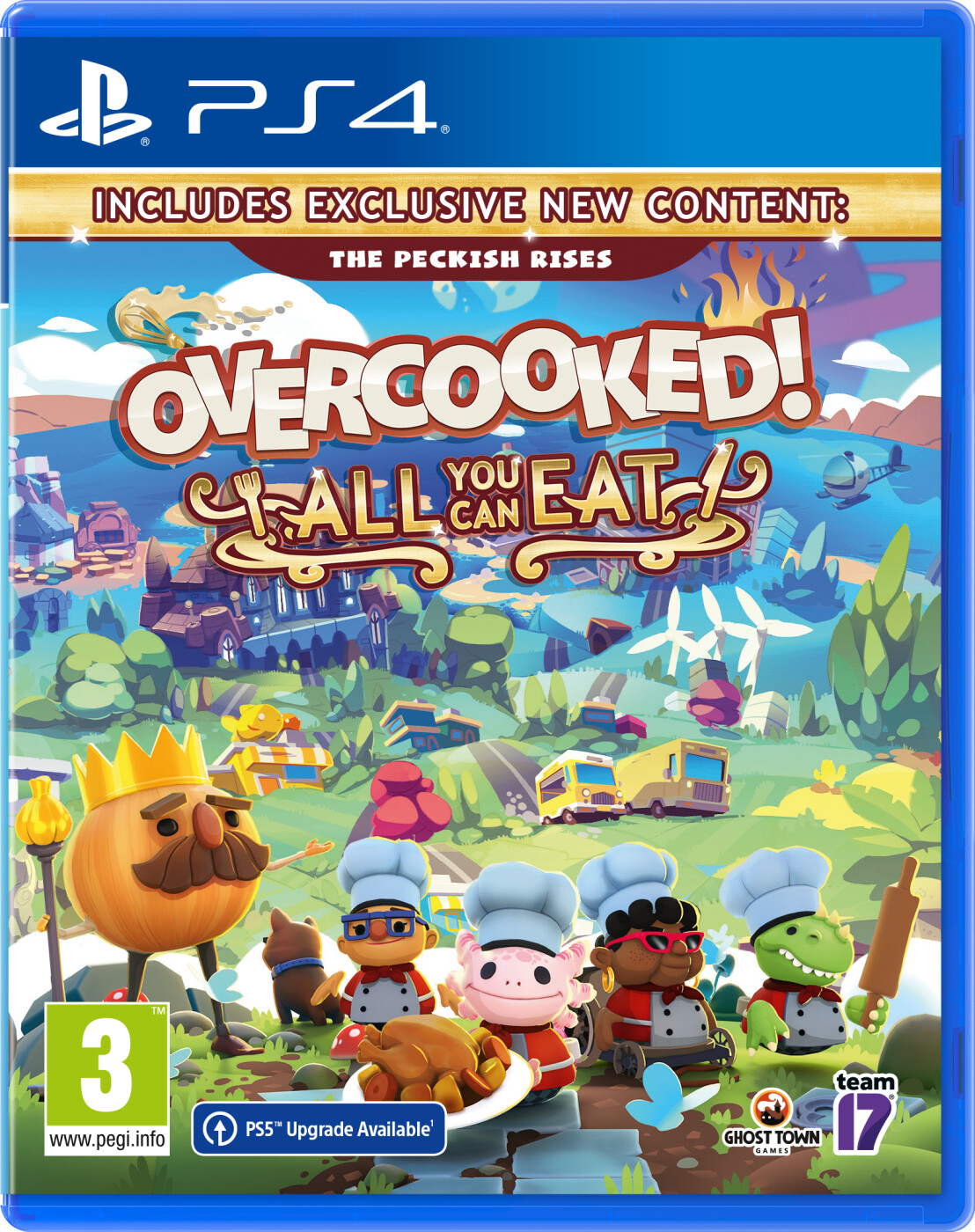 Overcooked управление на ps4