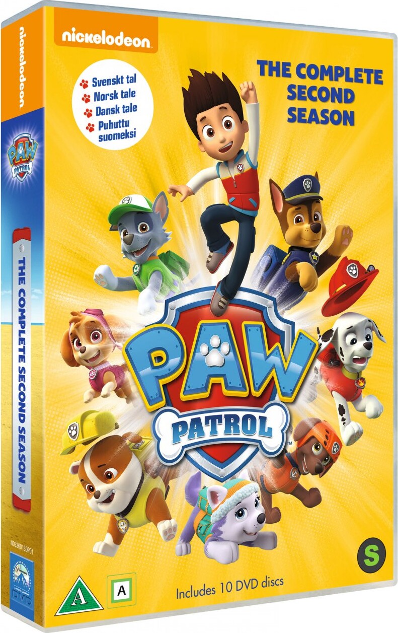 Paw Patrol - Sæson 2 - 1-10 | DVD Film Dvdoo.dk