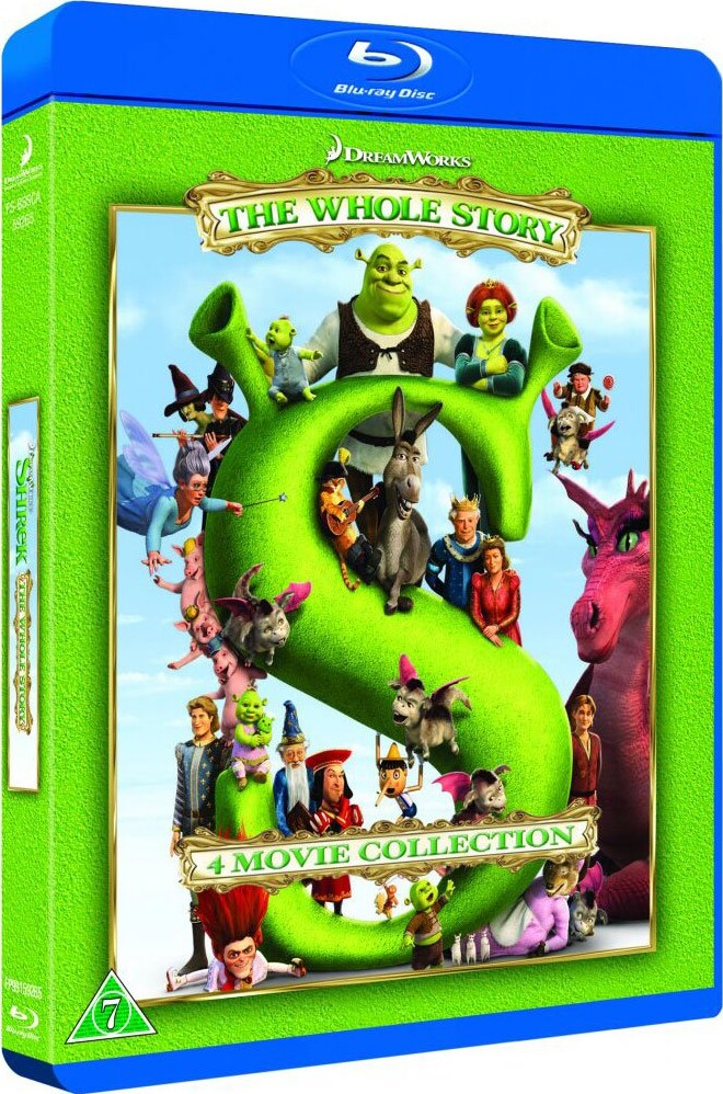 Shrek 1 2 3 4 Blu Ray Film Dvdoodk