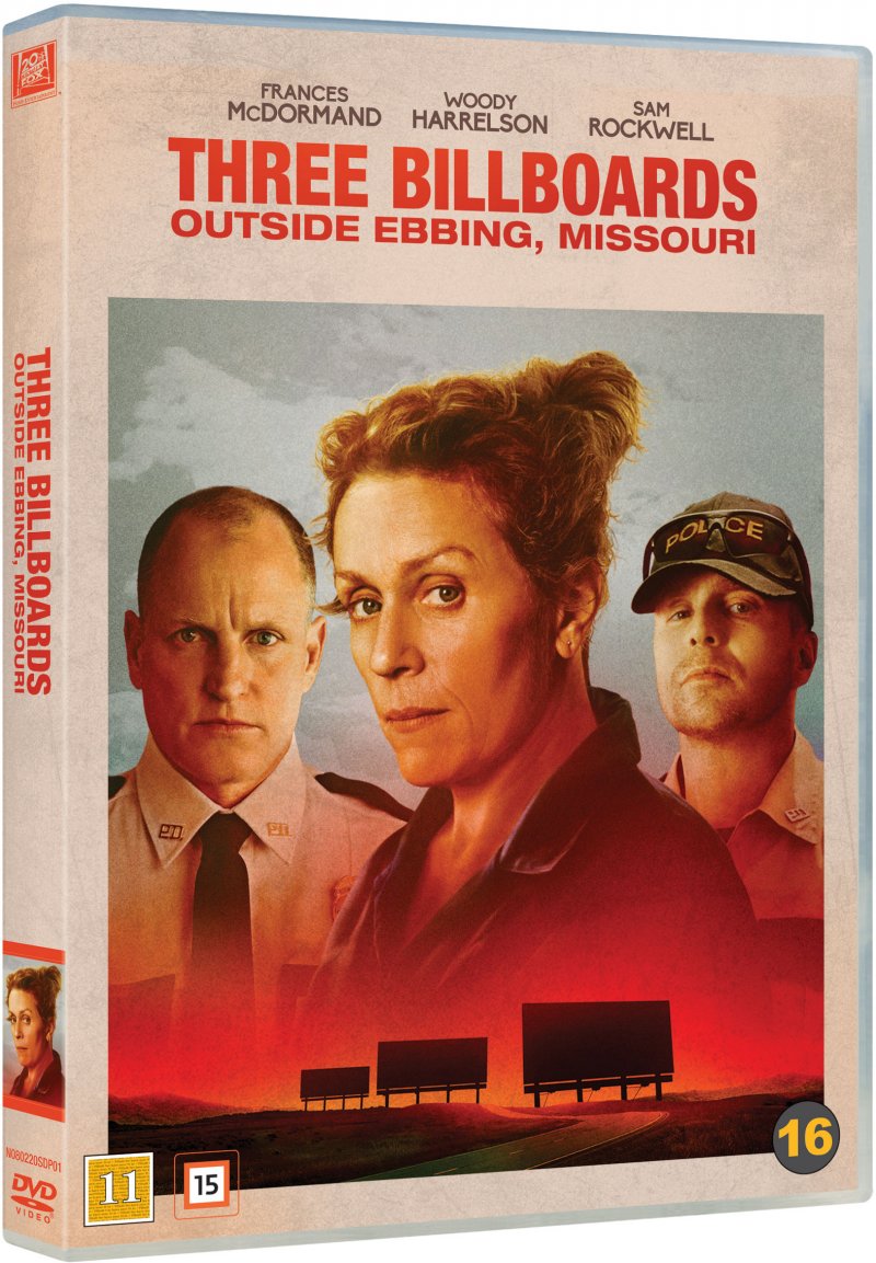 Three Billboards Outside Ebbing Missouri | DVD Film | Dvdoo.dk