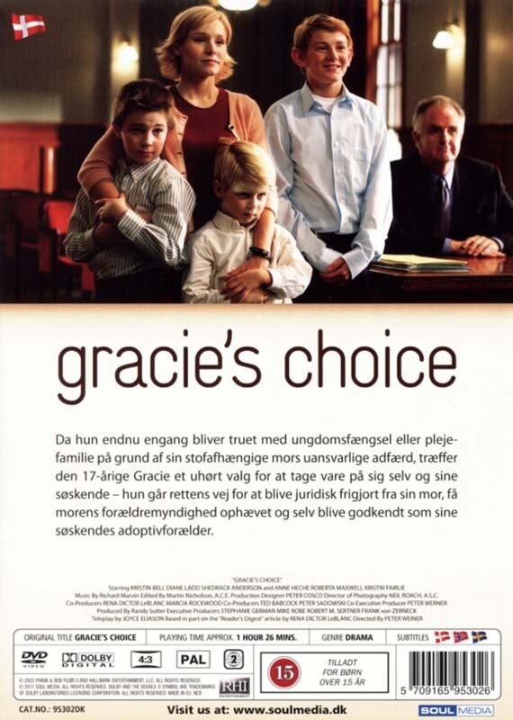 Gracies Choice DVD Film Dvdoo.dk